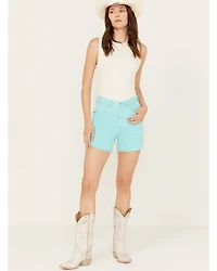 Wrangler Women's High Rise A-Line Cutoff Shorts