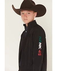 RANK 45® Boys' Mexico Flag Seal Softshell Jacket