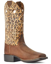 Ariat Women's Round Up Crossroads Western Performance Boots - Broad Square Toe