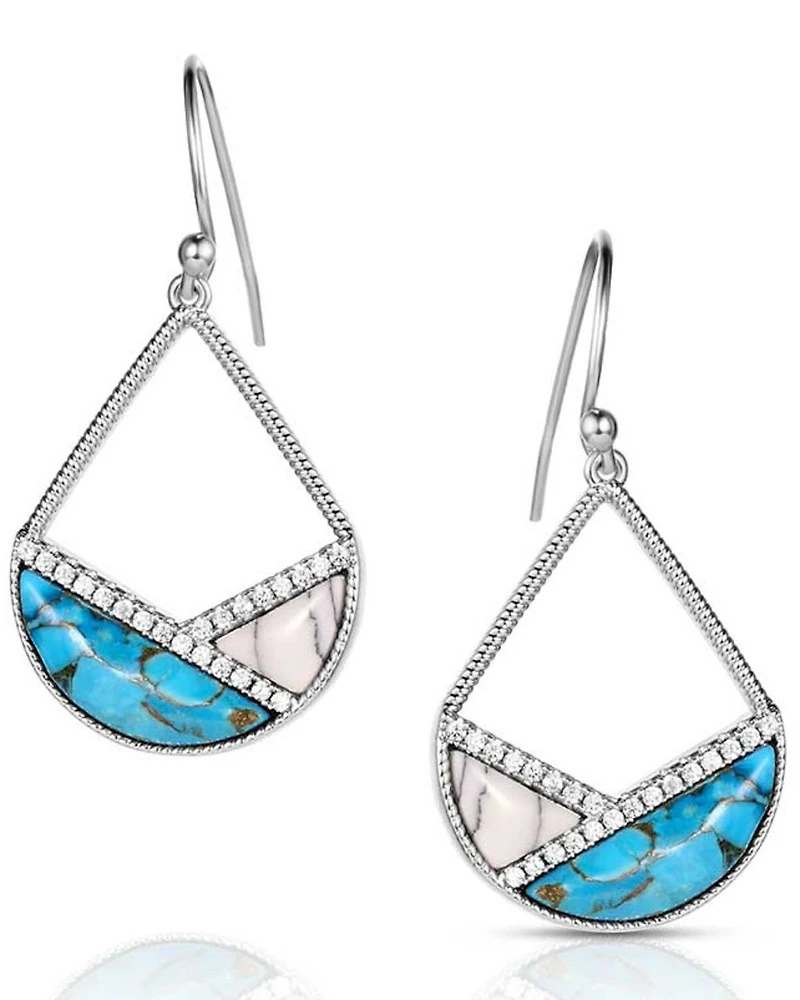 Montana Silversmiths Women's Teardrop Earrings