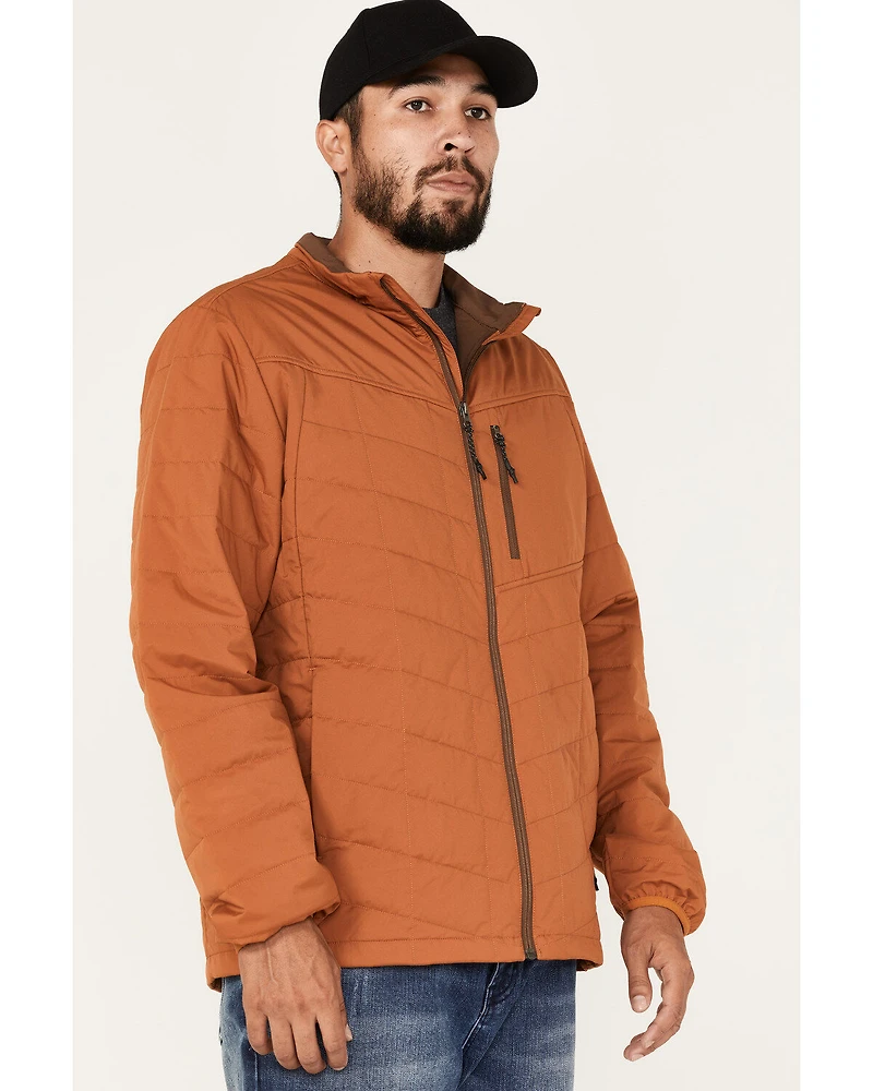 Brothers and Sons Men's Performance Lightweight Puffer Packable Jacket