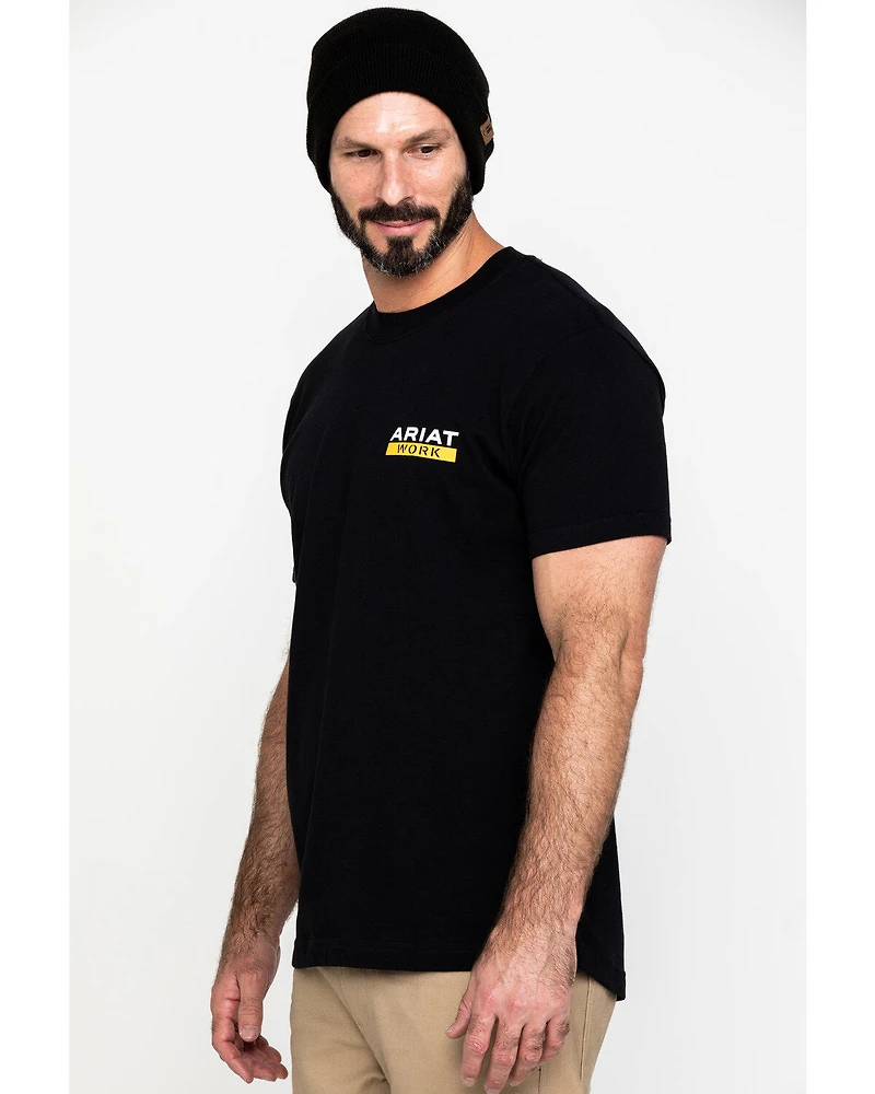 Ariat Men's Rebar Cotton Strong Roughneck Graphic Work T-Shirt