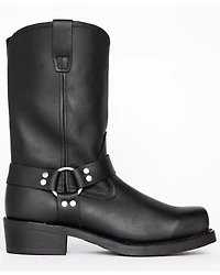 Brothers and Sons Men's Pull-On Motorcycle Boots - Square Toe