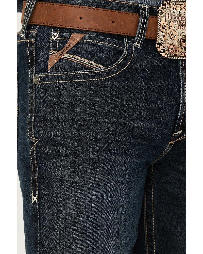 Ariat Men's M2 Bisman Gage Stretch Relaxed Stackable Bootcut Jeans
