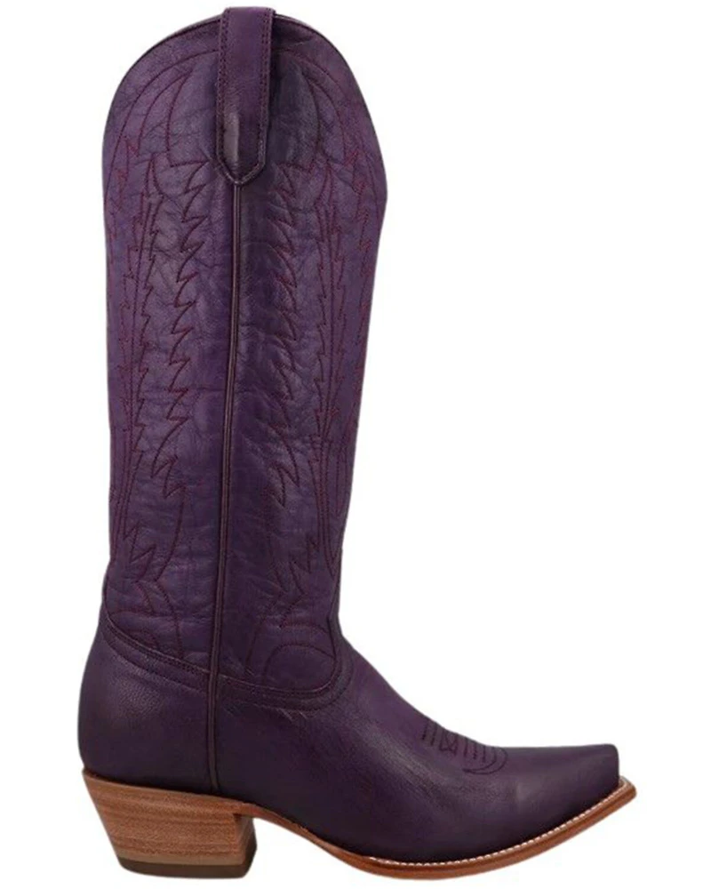 Black Star Women's Victoria Western Boots - Snip Toe