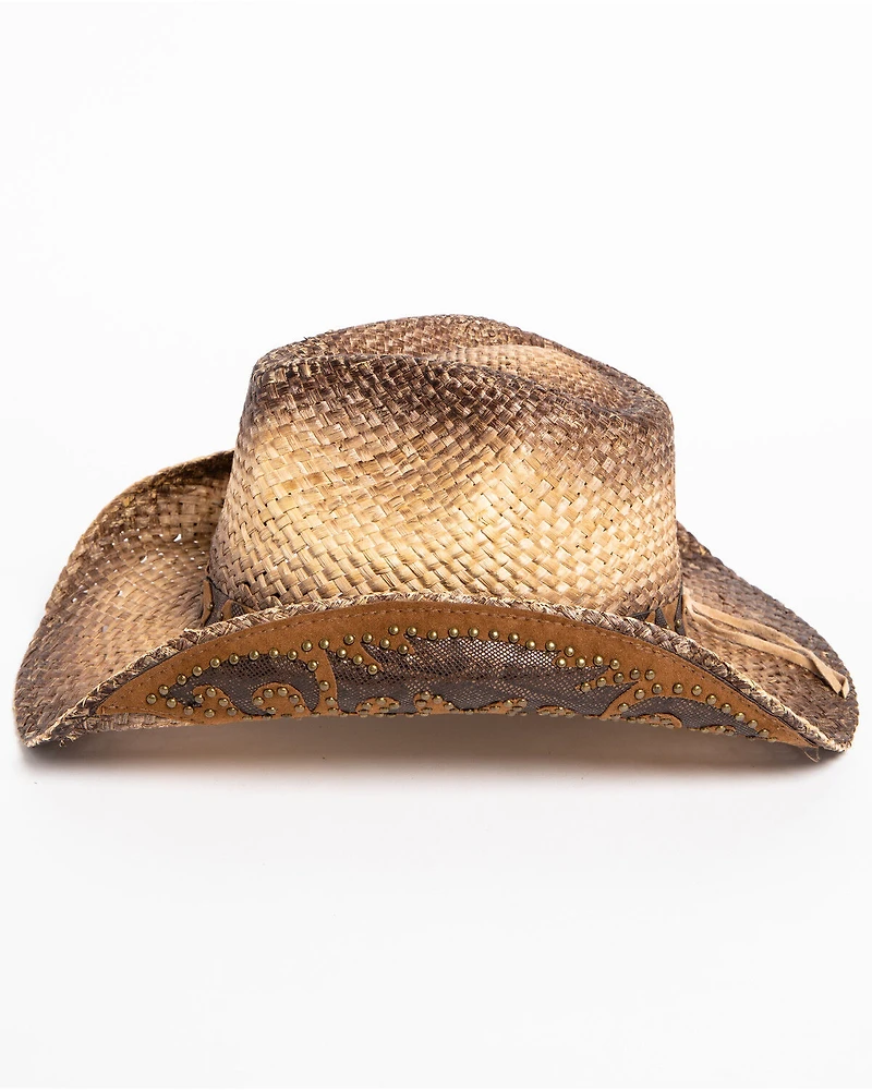 Shyanne® Women's Rustic Tan Straw Hat