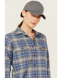 Ariat Women's Rebar Flannel DuraStretch Long Sleeve Button-Down Work Shirt