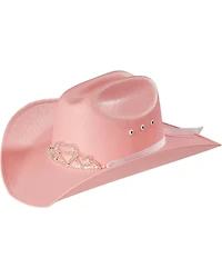 M&F Western Girls' Tiara Canvas Cowboy Hat