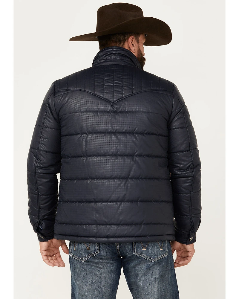 Cody James Men's Quilted Ponderosa Snap Shirt Jacket