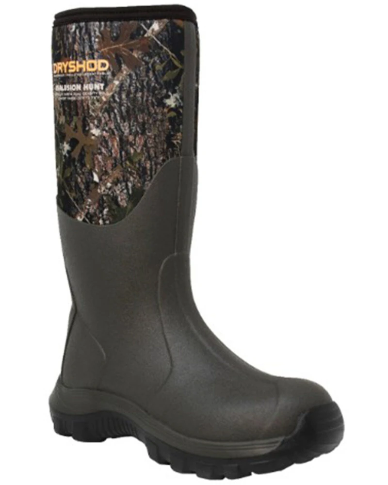 Dryshod Men's Evalusion Hi Hunting Waterproof Work Boots - Round Toe