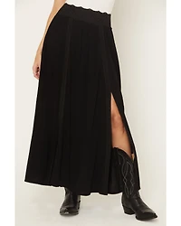 Shyanne Women's Lace Inset Maxi Skirt