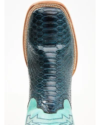 Corral Men's Exotic Python Western Boots - Broad Square Toe