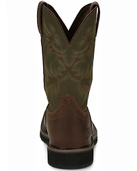Justin Men's Driller Western Work Boots - Soft Toe
