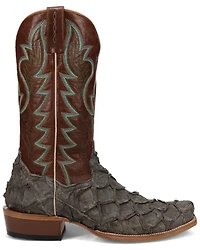 Dan Post Men's Araprima Exotic Pirarucu Western Boots - Square Toe