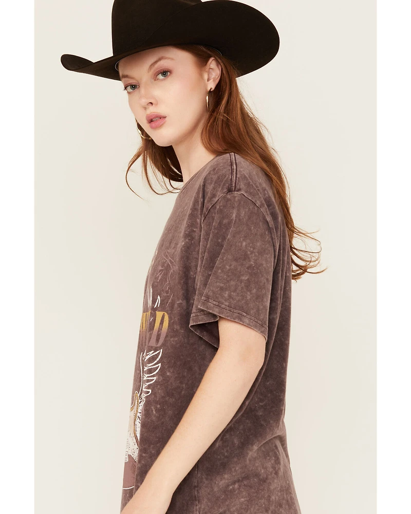 Wrangler Women's Stay Wild Short Sleeve Graphic Tee