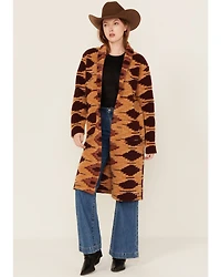 Hooey Women's Geo Duster Sweater