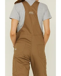Ariat Women's Rebar DuraCanvas Stretch Insulated Bib Overalls