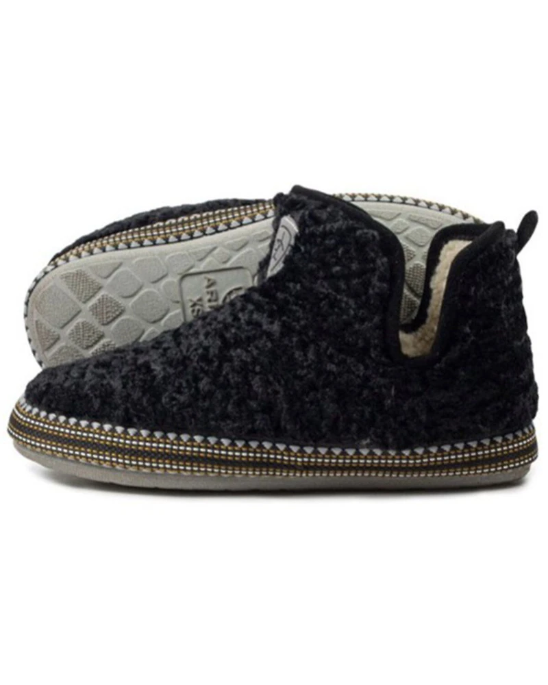 Ariat Women's Fleece Denim Slippers - Moc Toe