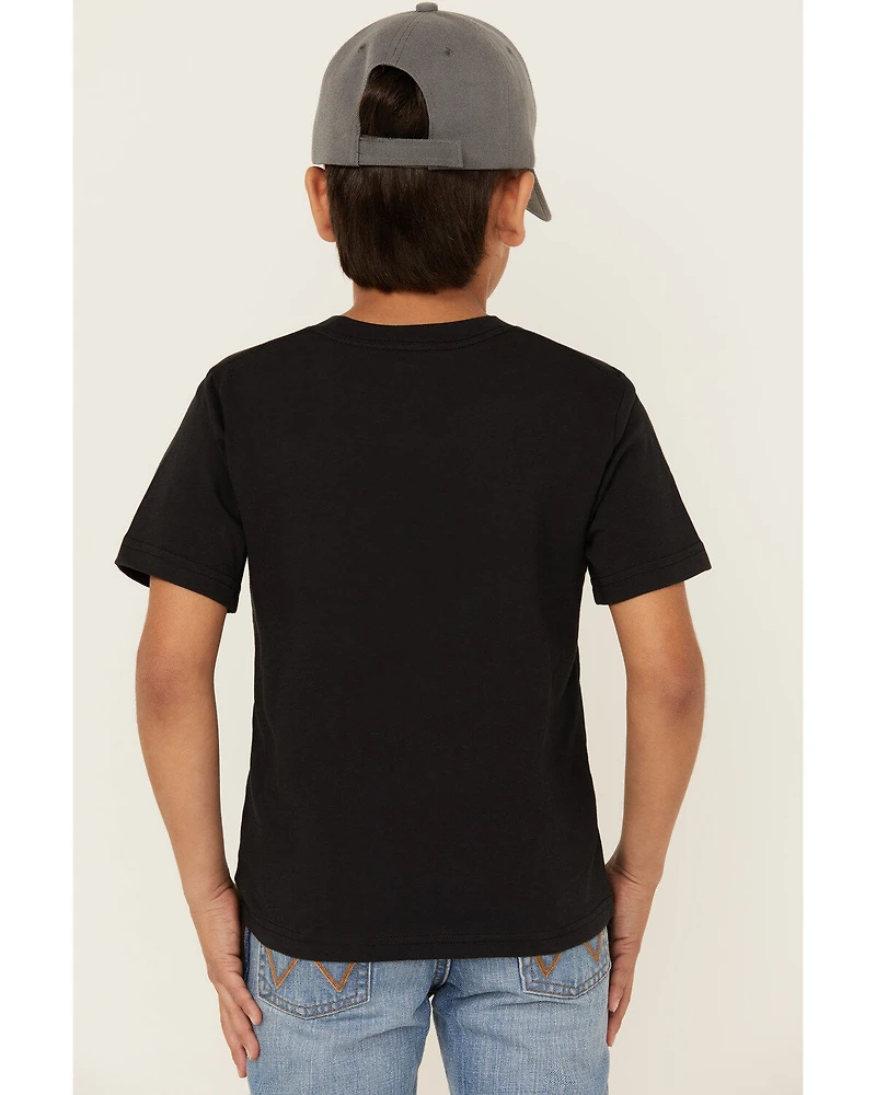 Carhartt Little Boys' Solid Short Sleeve Pocket T-Shirt