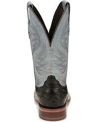 Tony Lama Women's Searcy Exotic Full Quill Ostrich Western Boots - Broad Square Toe