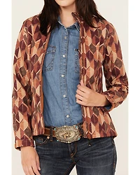 Shyanne Women's Abstract Western Softshell Jacket