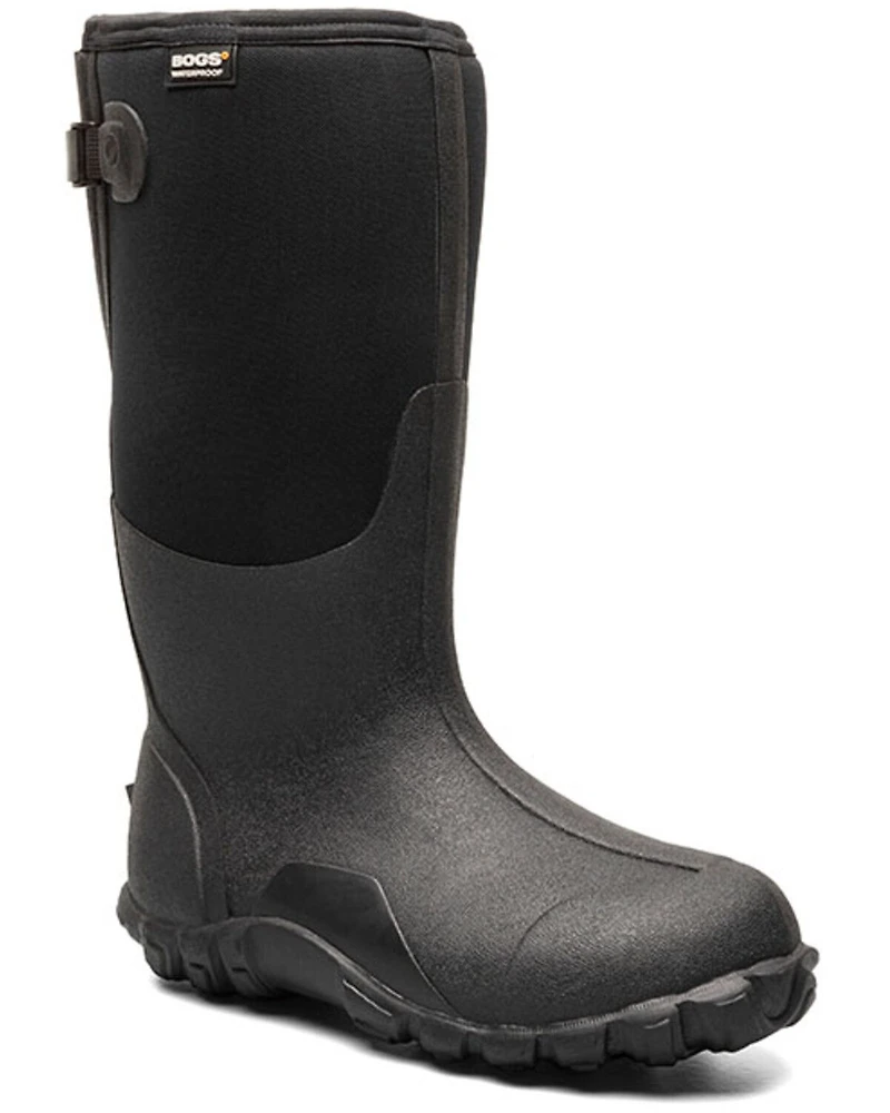 Bogs Men's Classic High Adjustable Calf Rubber Boots - Round Toe
