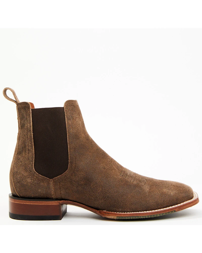 Cody James Men's Ruben Roughout Casual Boots - Broad Square Toe