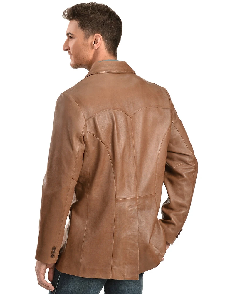 Scully Lamb Leather Blazer - Regular