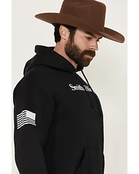 Smith & Wesson Men's Logo Flag Hooded Sweatshirt