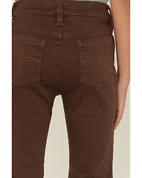 Shyanne Little Girls' Pull-On Flare Stretch Denim Jeans