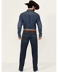 Ariat Men's M4 Dark Wash Colman Porter Relaxed Bootcut Stretch Denim Jeans