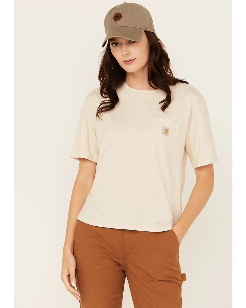Carhartt Women's Tencel™ Fiber Series Loose Fit Short Sleeve Pocket Work Shirt