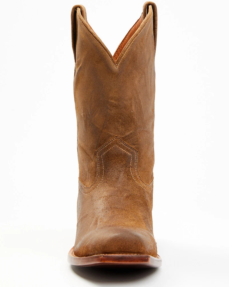 Moonshine Spirit Men's Pancho Roughout Western Boots - Square Toe