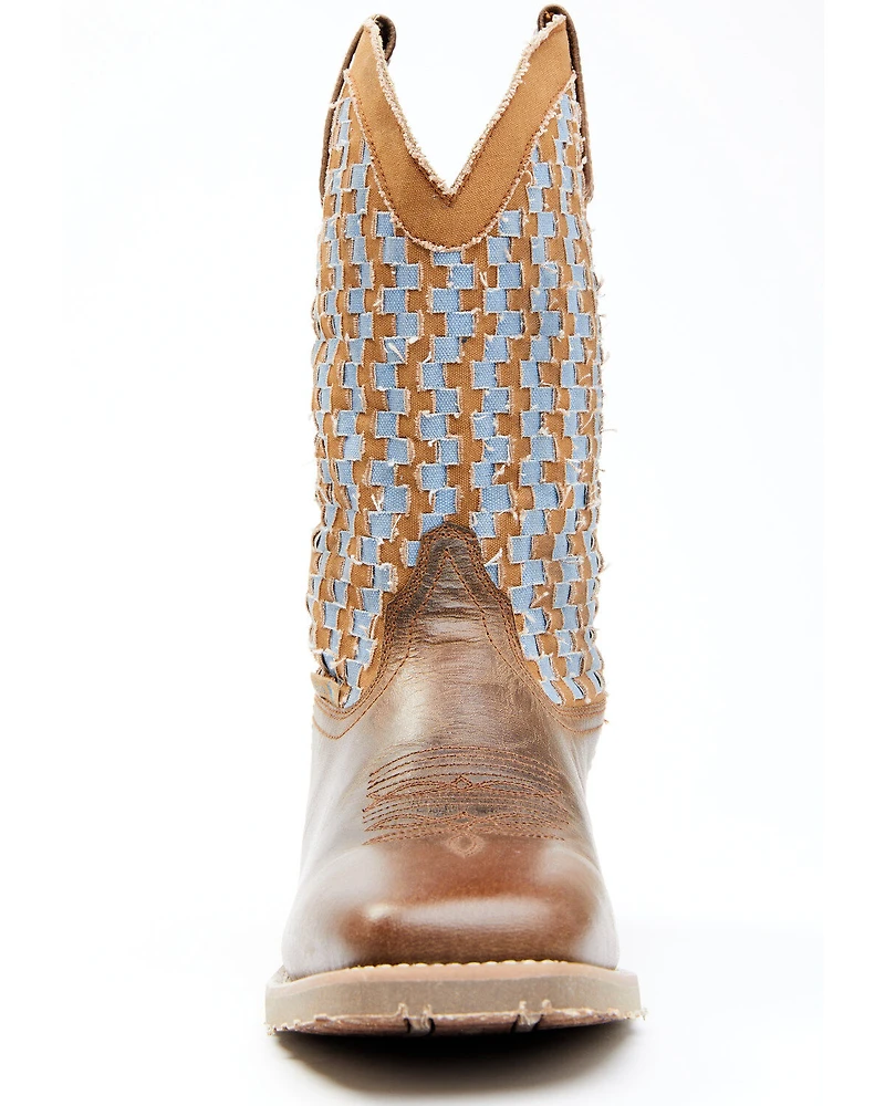 Laredo Men's Ned Woven Western Boots - Broad Square Toe
