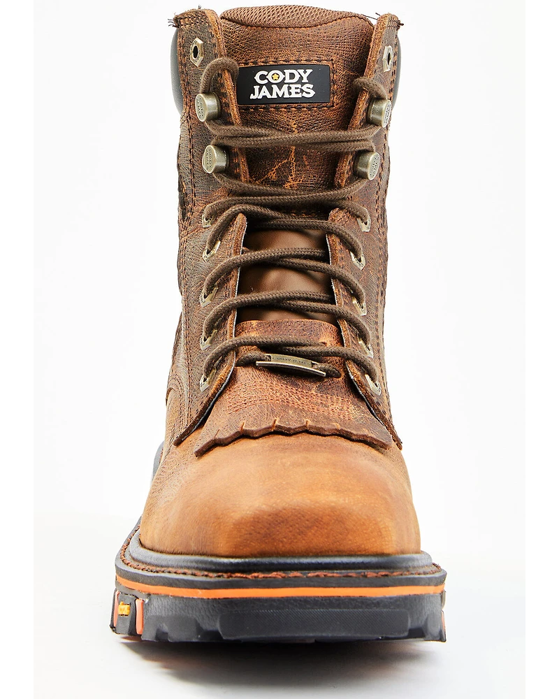 Cody James Men's Decimator Vibram Lace-Up Work Boots - Composite Toe
