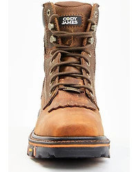 Cody James Men's Decimator Vibram Lace-Up Work Boots - Composite Toe