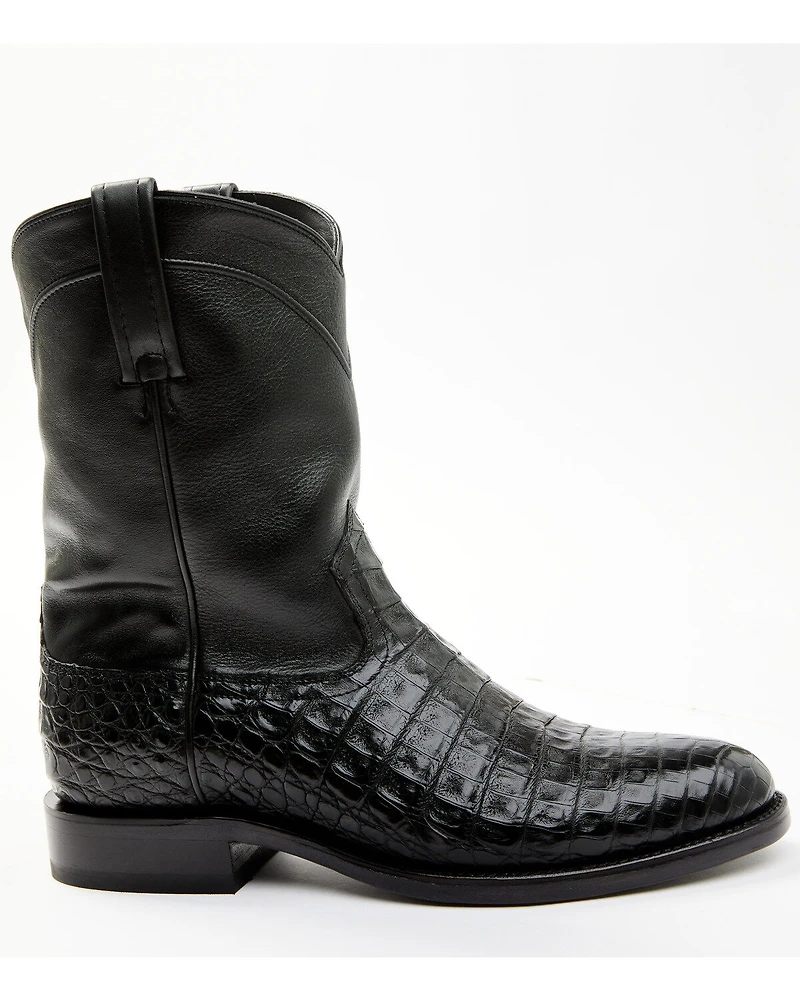Cody James Black 1978® Men's Carmen Exotic Caiman Belly Roper Boots - Round Toe
