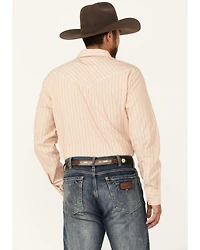 Cody James Men's Reckoning Striped Print Long Sleeve Snap Western Shirt