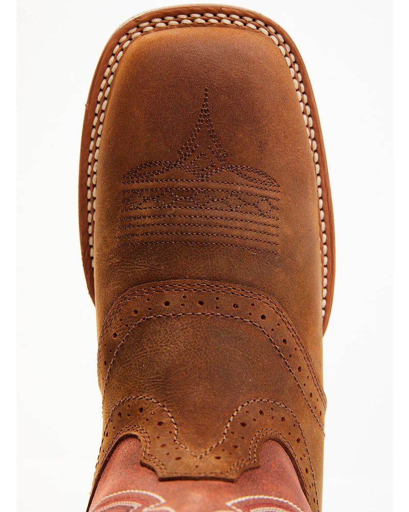 RANK 45® Men's Warrior Xero Gravity Western Performance Boots - Broad Square Toe