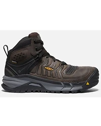 Keen Men's Kansas City Mid Lace-Up Waterproof Work Boots - Carbon Toe