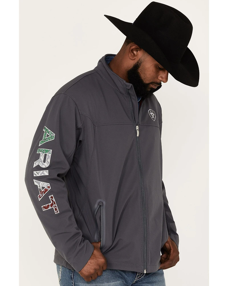 Ariat Men's Team Mexico Thunderbird Zip-Front Softshell Jacket