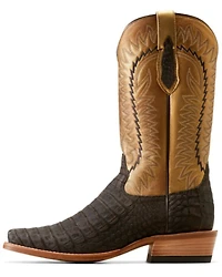 Ariat Men's Futurity Finalist Exotic Caiman Western Boots - Square Toe