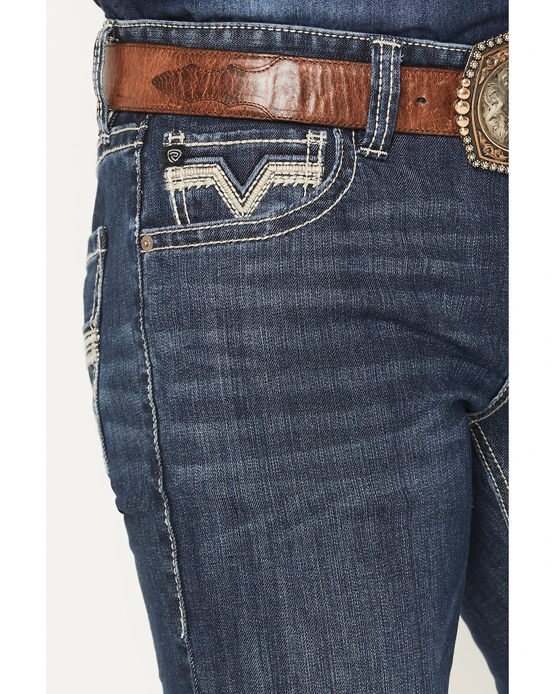 Rock & Roll Denim Men's Dark Wash Skinny Reflex Jeans