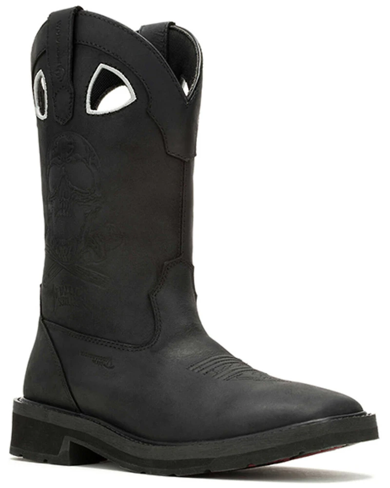 Wolverine Men's Metallica Rancher Work Boots - Broad Square Toe