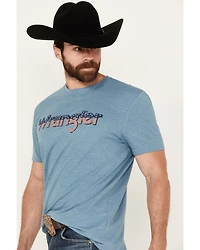 Wrangler Men's American Logo Short Sleeve Graphic T-Shirt