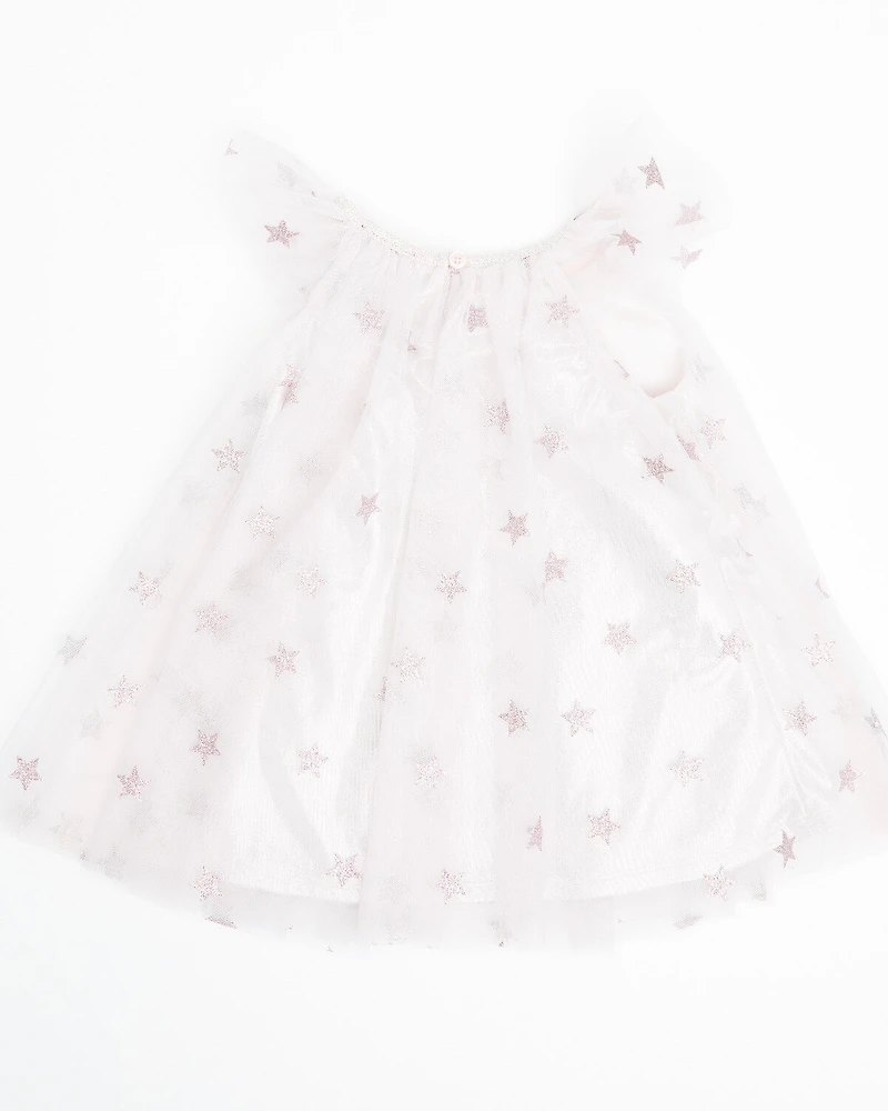 Sugar California Infant Girls' Star Tulle Dress