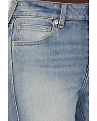 Ariat Women's Bridle Medium Wash High Rise Slim Straight Stretch Denim Jeans