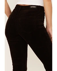 Shyanne Women's High Rise Corduroy Bootcut Jeans