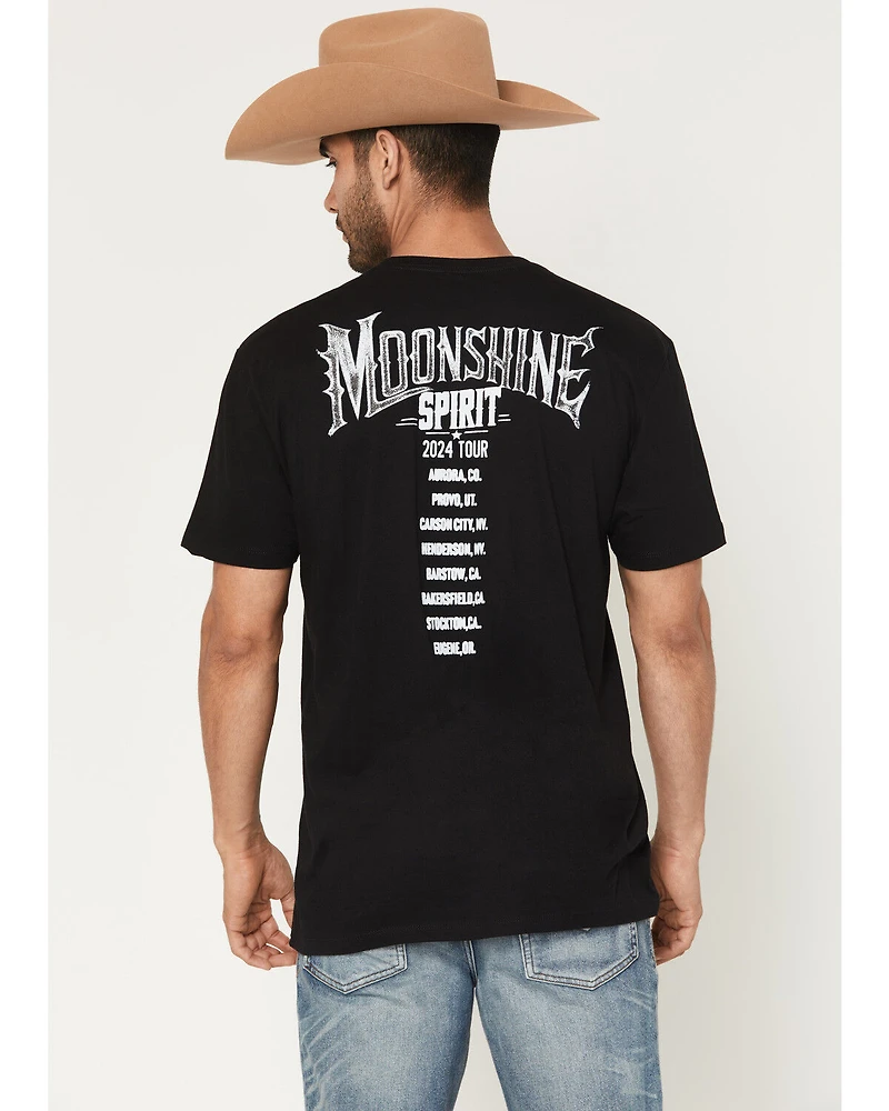 Moonshine Spirit Men's Concert Tee Short Sleeve Graphic T-Shirt