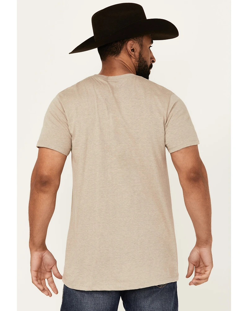 Cody James Men's Flag Cowboy Short Sleeve Graphic T-Shirt